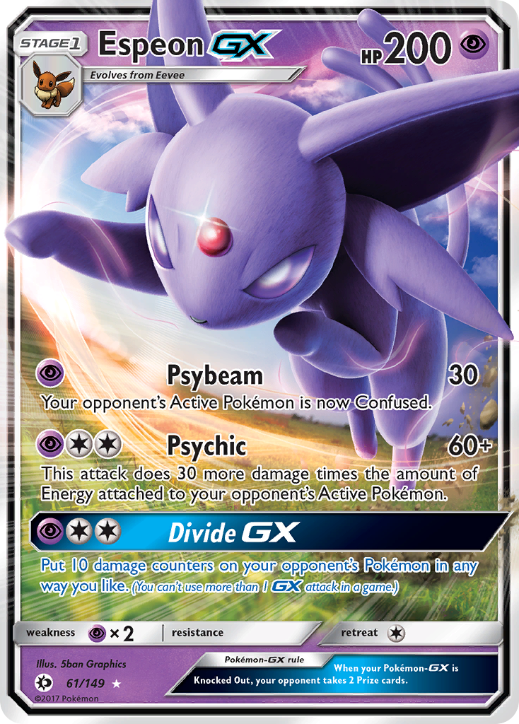 Espeon GX (61) [SM Base Set] - Deck Out Gaming