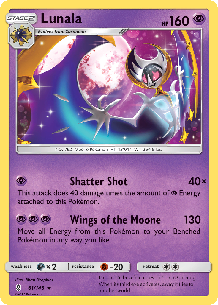 Lunala (61) [SM - Guardians Rising] - Deck Out Gaming