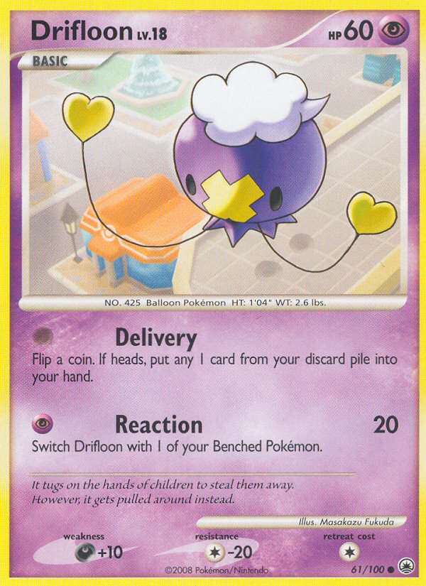 Drifloon (61) [Majestic Dawn] Reverse Holofoil - Deck Out Gaming