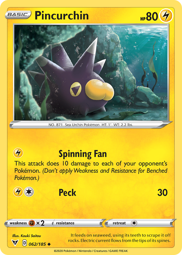 Pincurchin [SWSH04: Vivid Voltage] - Deck Out Gaming