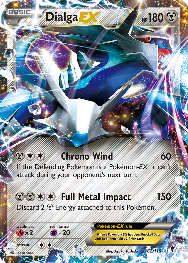 Dialga EX (62) [XY - Phantom Forces] - Deck Out Gaming