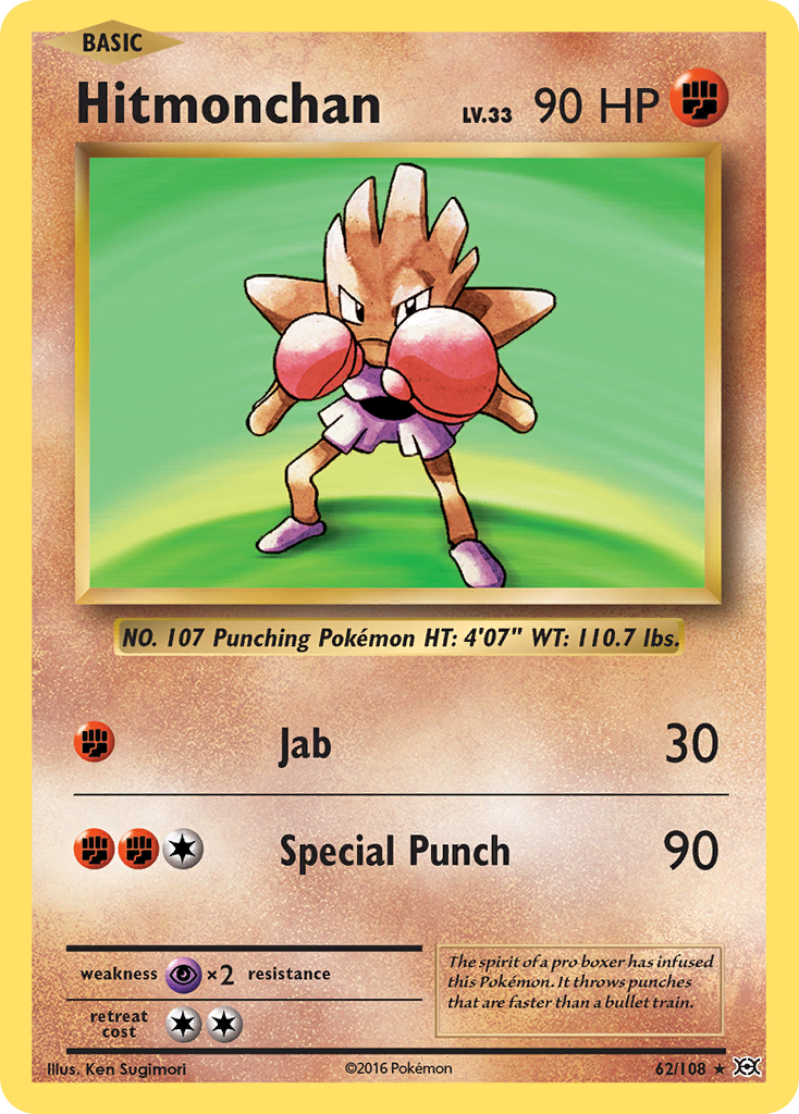 Hitmonchan (62) [XY - Evolutions] - Deck Out Gaming