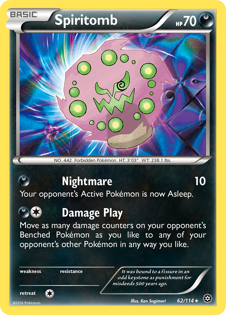 Spiritomb (62) [XY - Steam Siege] - Deck Out Gaming