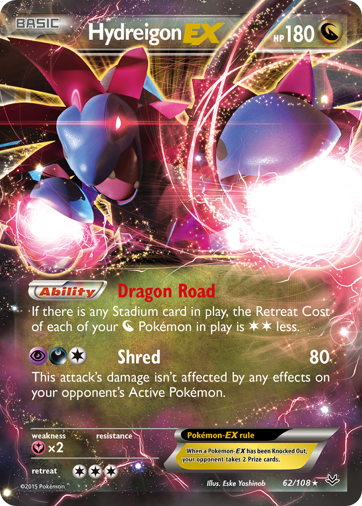 Hydreigon EX (62) [XY - Roaring Skies] - Deck Out Gaming