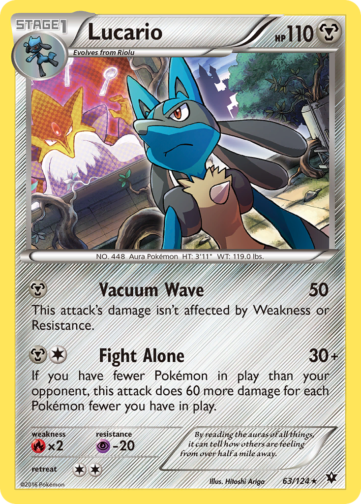 Lucario (63) (63) [XY - Fates Collide] - Deck Out Gaming