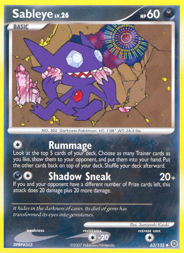 Sableye (63) [Secret Wonders] Reverse Holofoil - Deck Out Gaming