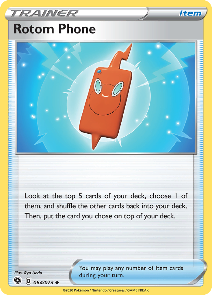 Rotom Phone [Champion's Path] Reverse Holofoil - Deck Out Gaming