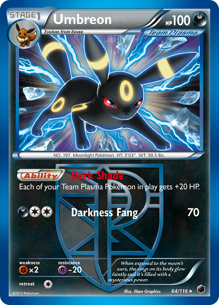 Umbreon (Team Plasma) (64) [Plasma Freeze] - Deck Out Gaming