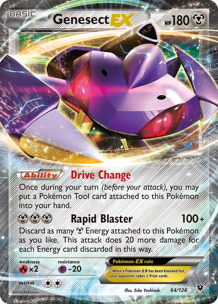 Genesect EX (64) [XY - Fates Collide] - Deck Out Gaming