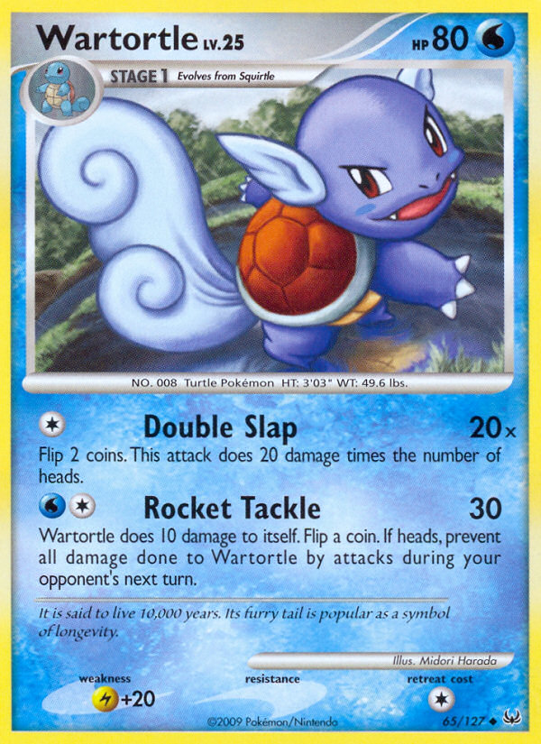 Wartortle (65) [Platinum] Reverse Holofoil - Deck Out Gaming