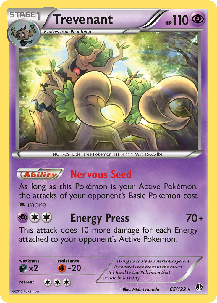 Trevenant (65) [XY - BREAKpoint] - Deck Out Gaming