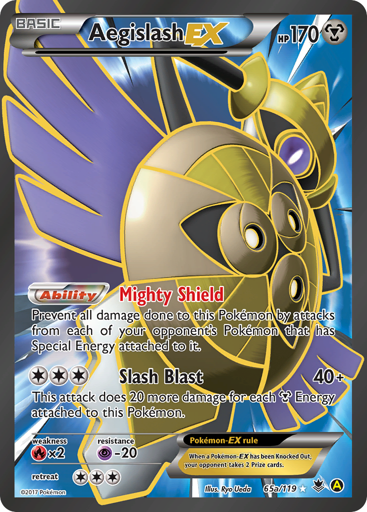 Aegislash EX (65a) [Alternate Art Promos] - Deck Out Gaming