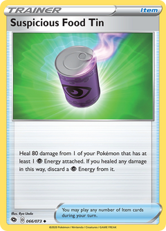 Suspicious Food Tin [Champion's Path] Reverse Holofoil - Deck Out Gaming
