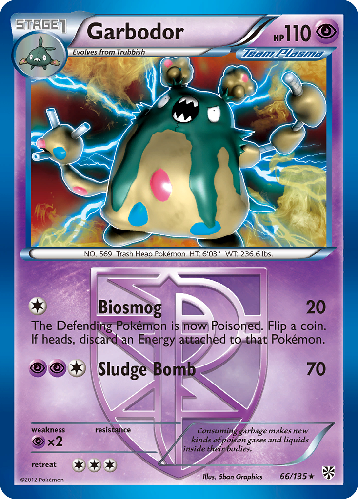 Garbodor (Team Plasma) (66) [Plasma Storm] - Deck Out Gaming