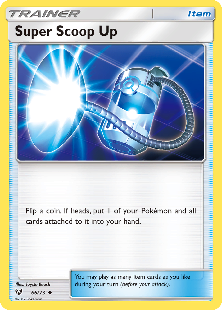 Super Scoop Up (66/73) [Sun & Moon: Shining Legends] Reverse Holofoil - Deck Out Gaming