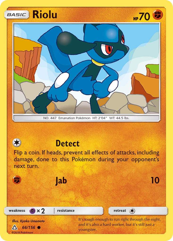 Riolu (66) [SM - Ultra Prism] - Deck Out Gaming