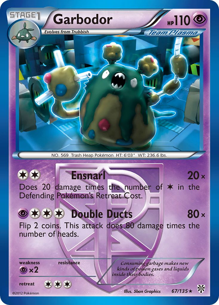 Garbodor (Team Plasma) (67) [Plasma Storm] - Deck Out Gaming