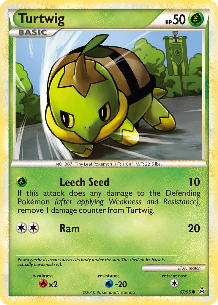 Turtwig (67) [Unleashed] - Deck Out Gaming