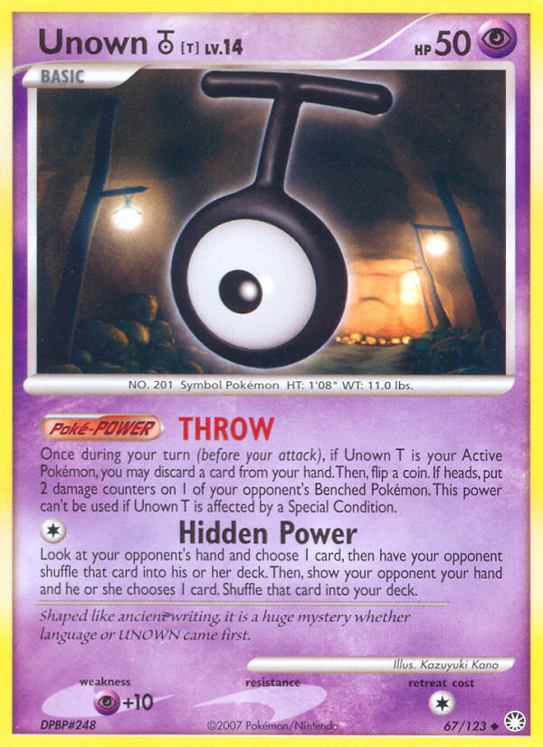 Unown [T] (67) [Mysterious Treasures] - Deck Out Gaming