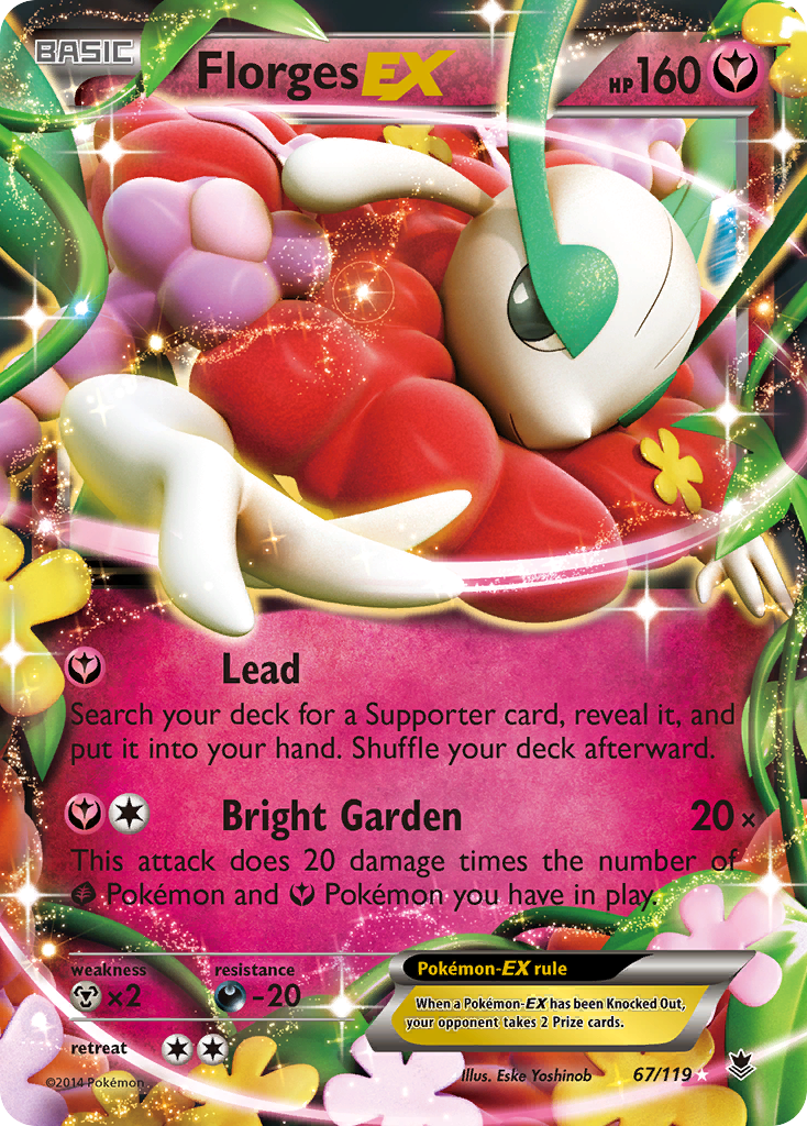 Florges EX (67) [XY - Phantom Forces] - Deck Out Gaming