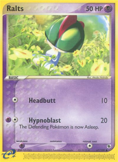 Ralts (67) (67) [Ruby and Sapphire] Reverse Holofoil - Deck Out Gaming