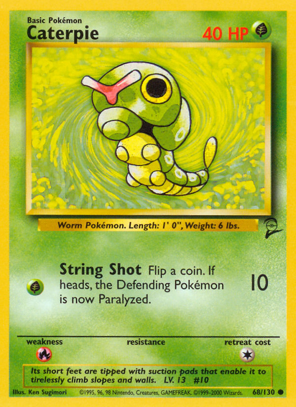 Caterpie (68) [Base Set 2] - Deck Out Gaming