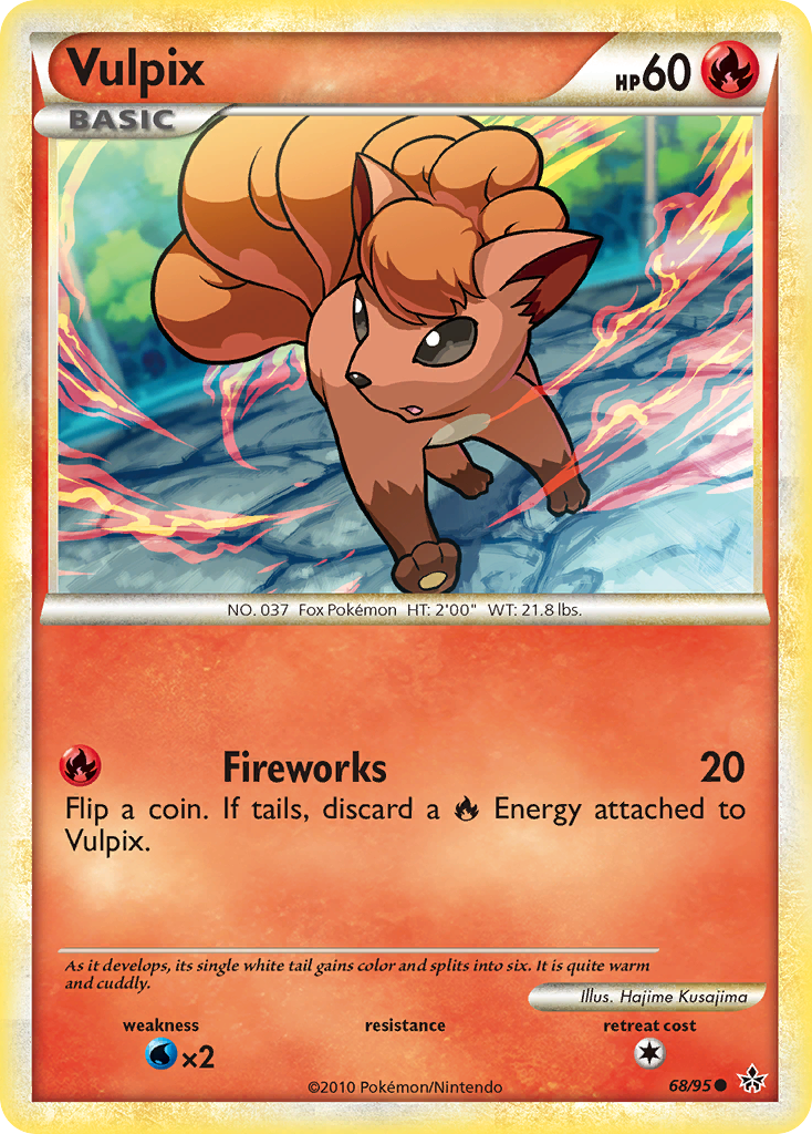 Vulpix (68) [Unleashed] Reverse Holofoil - Deck Out Gaming