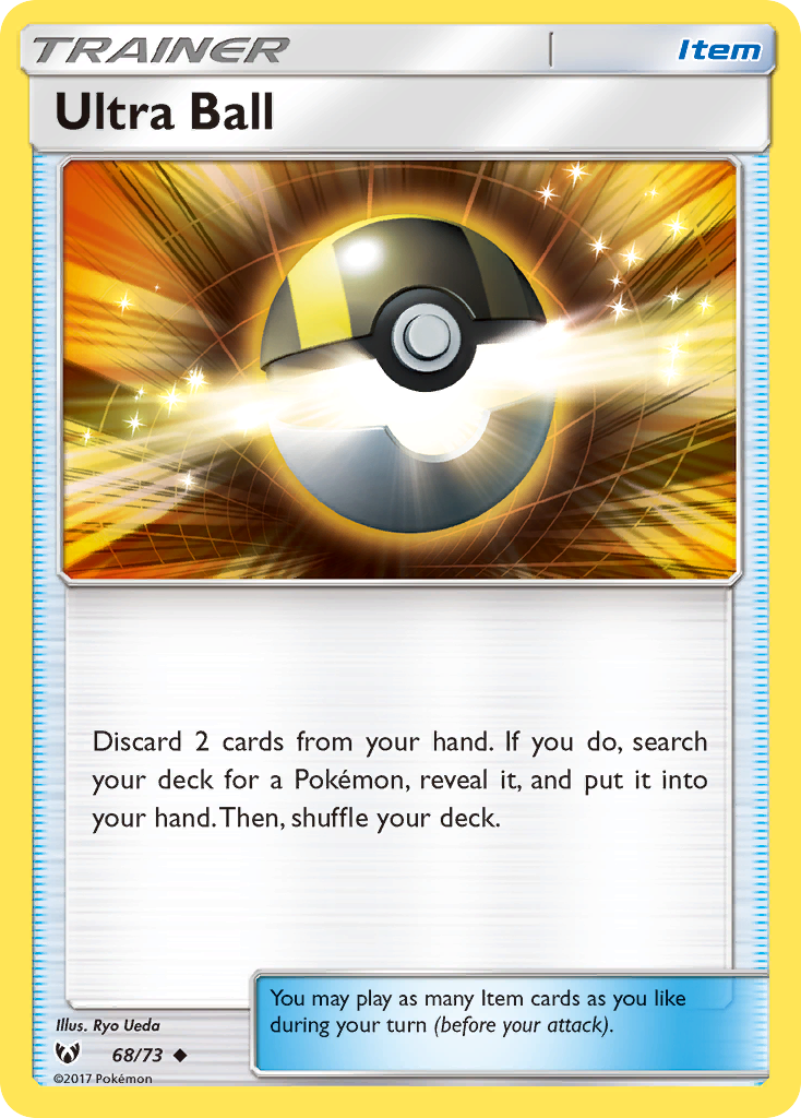 Ultra Ball (68/73) [Sun & Moon: Shining Legends] Reverse Holofoil - Deck Out Gaming