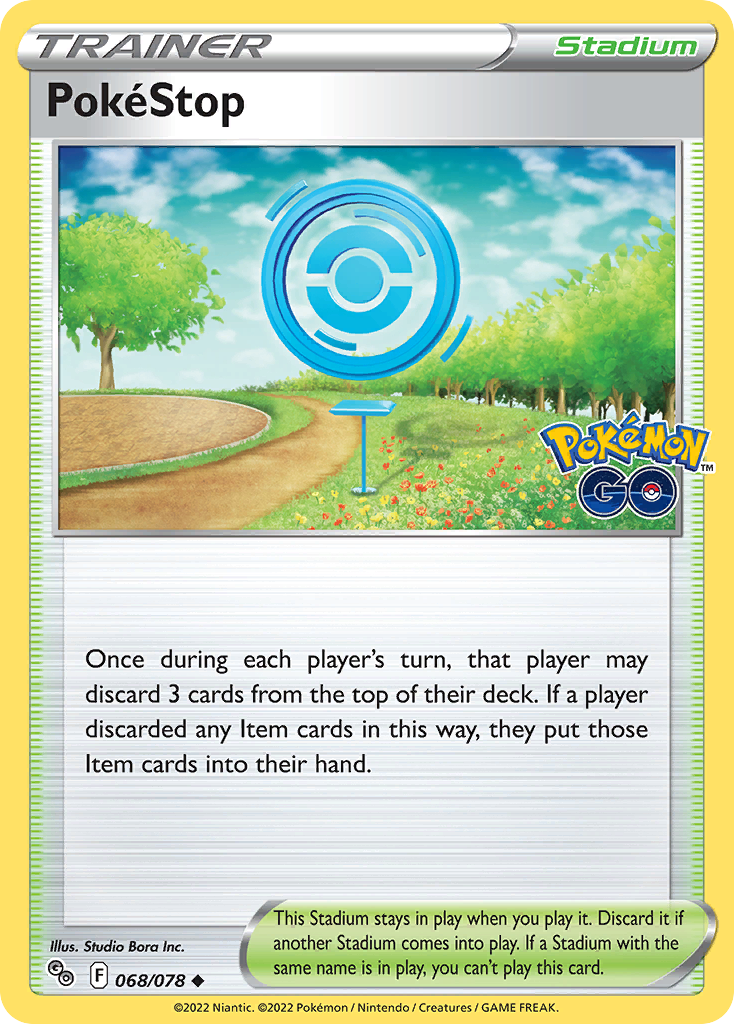 PokeStop (068/078) [Pokémon GO] Reverse Holofoil - Deck Out Gaming