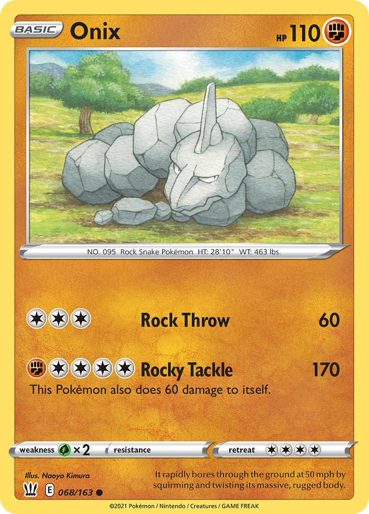 Onix [SWSH05: Battle Styles] Reverse Holofoil - Deck Out Gaming