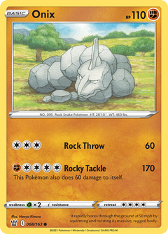 Onix [SWSH05: Battle Styles] Reverse Holofoil - Deck Out Gaming