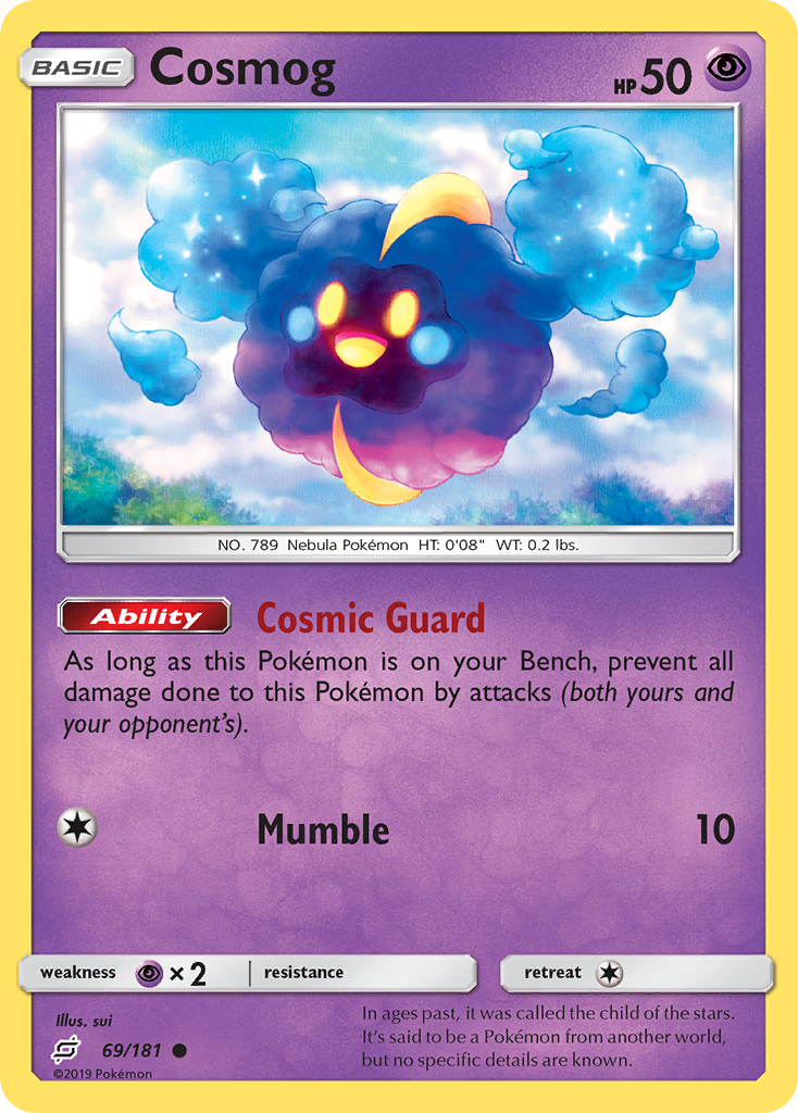 Cosmog (69/181) [Sun & Moon: Team Up] Reverse Holofoil - Deck Out Gaming