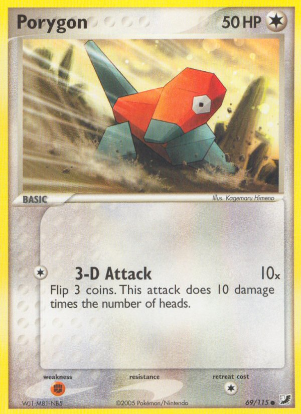 Porygon (69) [Unseen Forces]