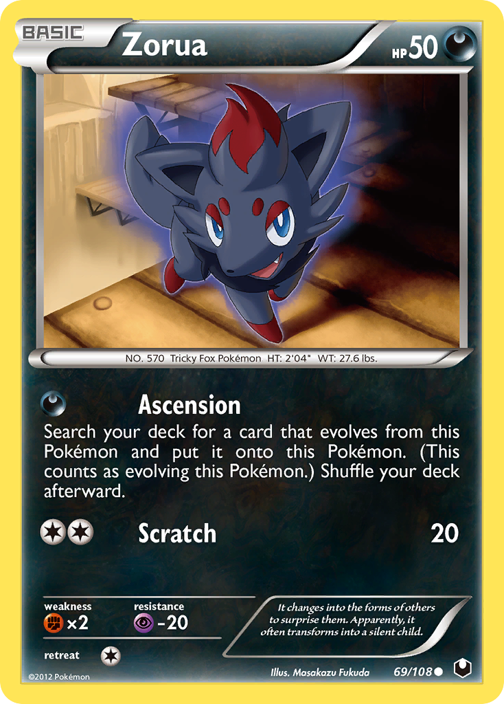 Zorua (69) [Dark Explorers] - Deck Out Gaming