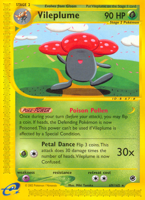 Vileplume (69) (69) [Expedition] Reverse Holofoil