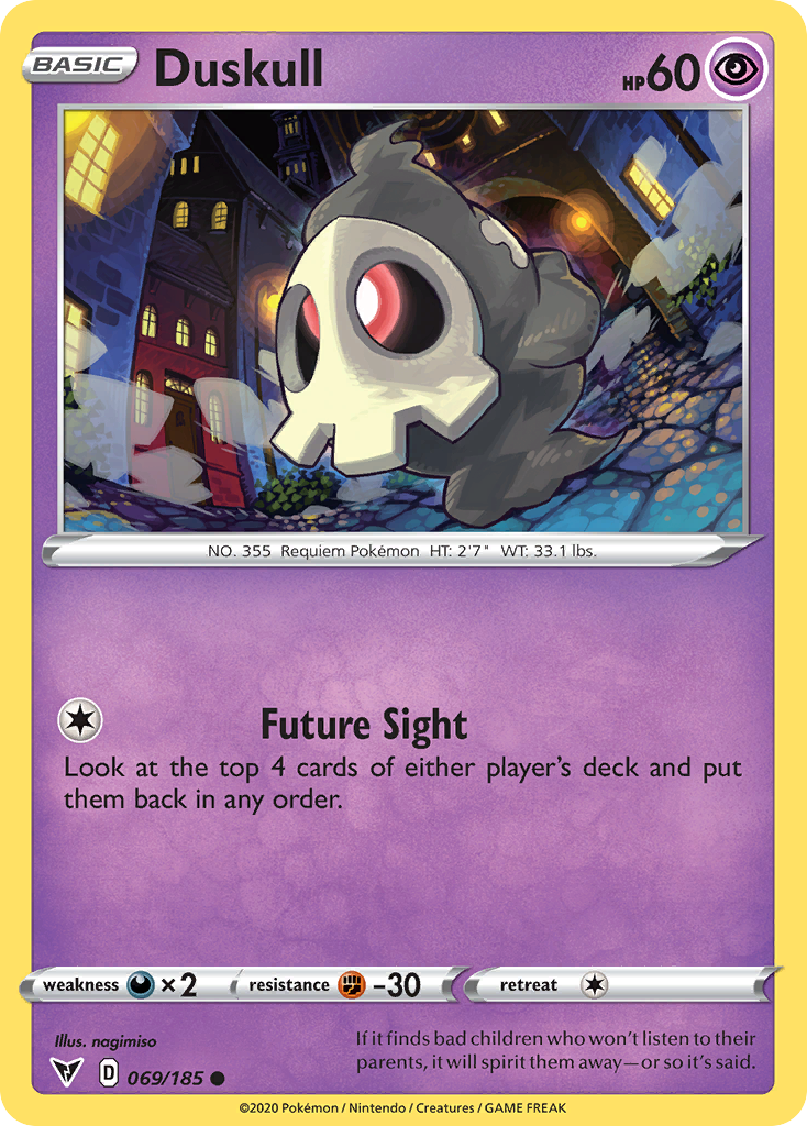 Duskull [SWSH04: Vivid Voltage] Reverse Holofoil - Deck Out Gaming
