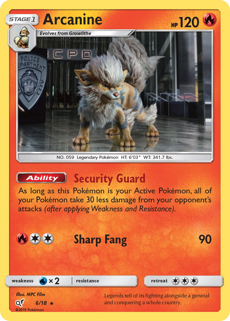 Arcanine [Detective Pikachu] - Deck Out Gaming