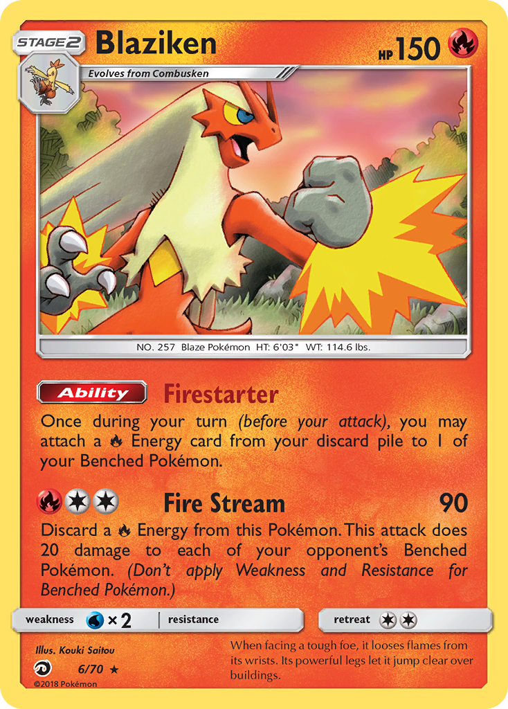 Blaziken (6) [Dragon Majesty]