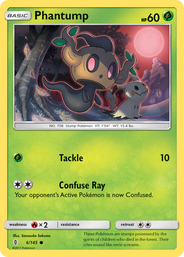 Phantump (6) [SM - Guardians Rising] - Deck Out Gaming