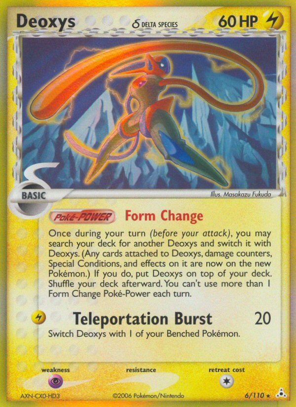 Deoxys (Delta Species - Speed Forme) (6) [Holon Phantoms] - Deck Out Gaming