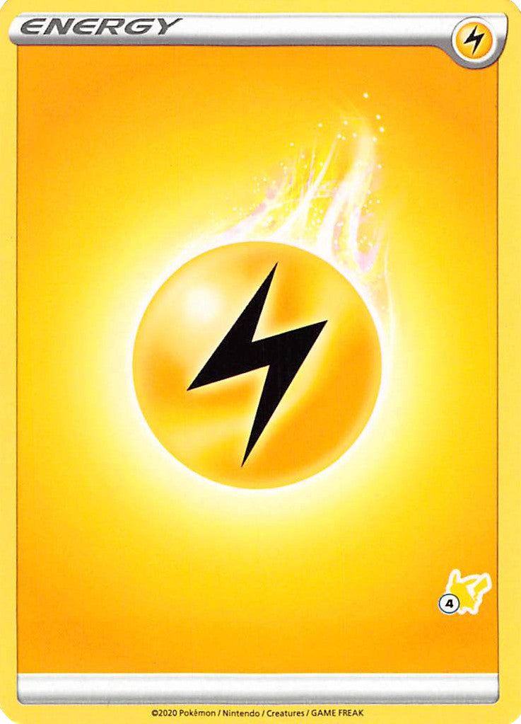 Lightning Energy (Pikachu Stamp #4) [Battle Academy 2022] - Deck Out Gaming