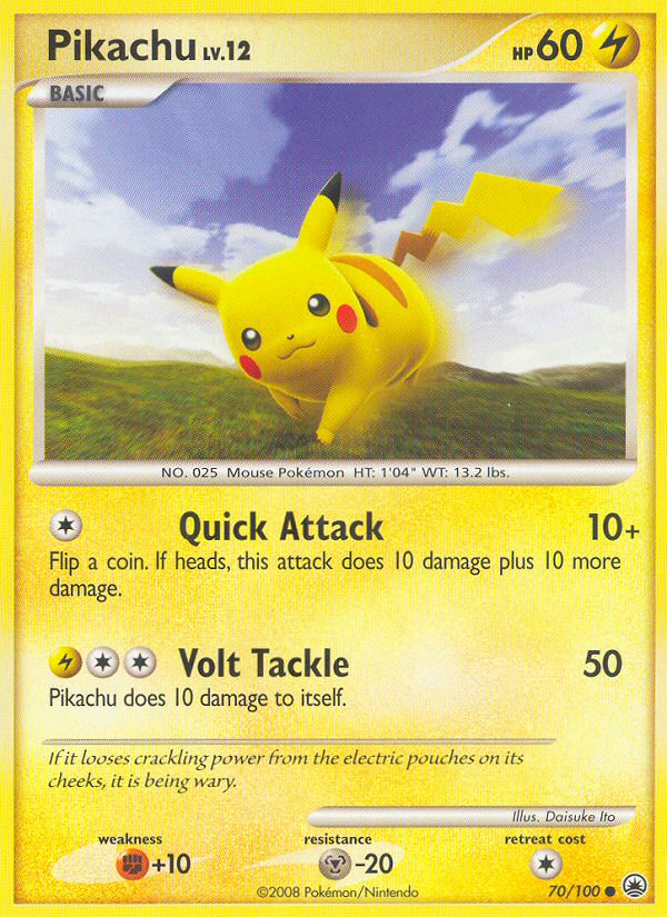 Pikachu (70) [Majestic Dawn] Reverse Holofoil - Deck Out Gaming