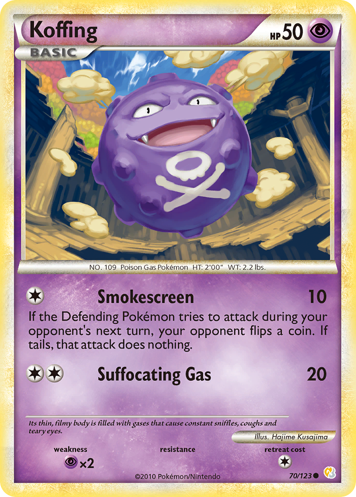 Koffing (70) [HeartGold SoulSilver] - Deck Out Gaming