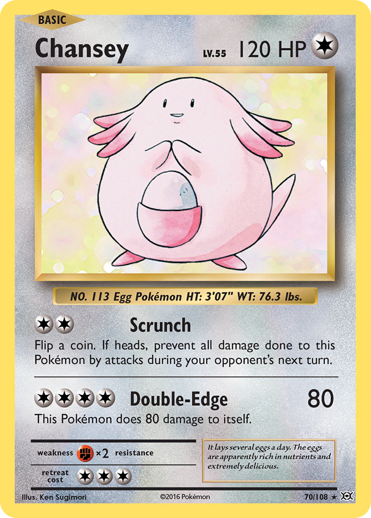 Chansey (70) [XY - Evolutions] - Deck Out Gaming