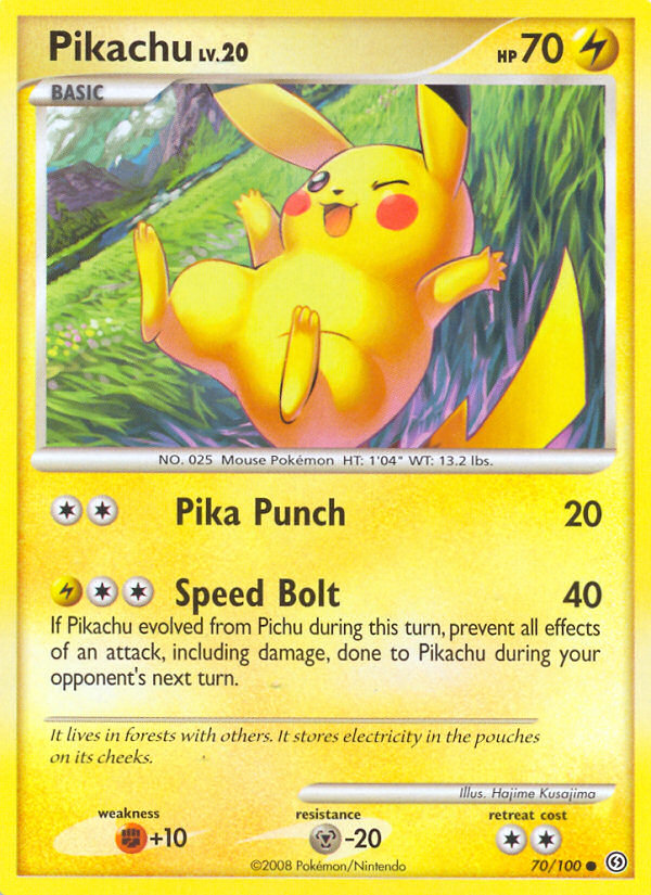 Pikachu (70) [Stormfront] Reverse Holofoil - Deck Out Gaming