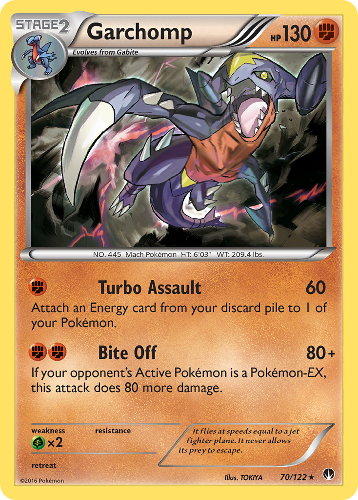 Garchomp (70) [XY - BREAKpoint] - Deck Out Gaming