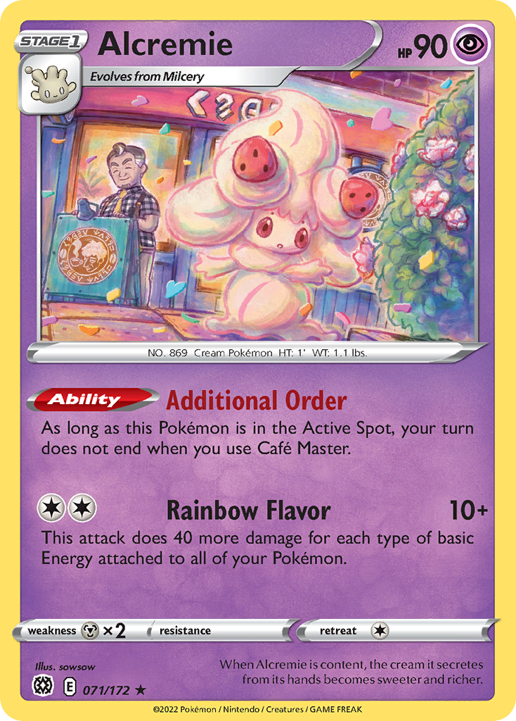 Alcremie (071/172) [Sword & Shield: Brilliant Stars] - Deck Out Gaming