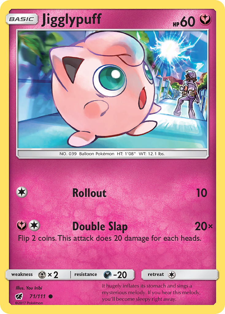 Jigglypuff (71) [SM - Crimson Invasion] Reverse Holofoil - Deck Out Gaming