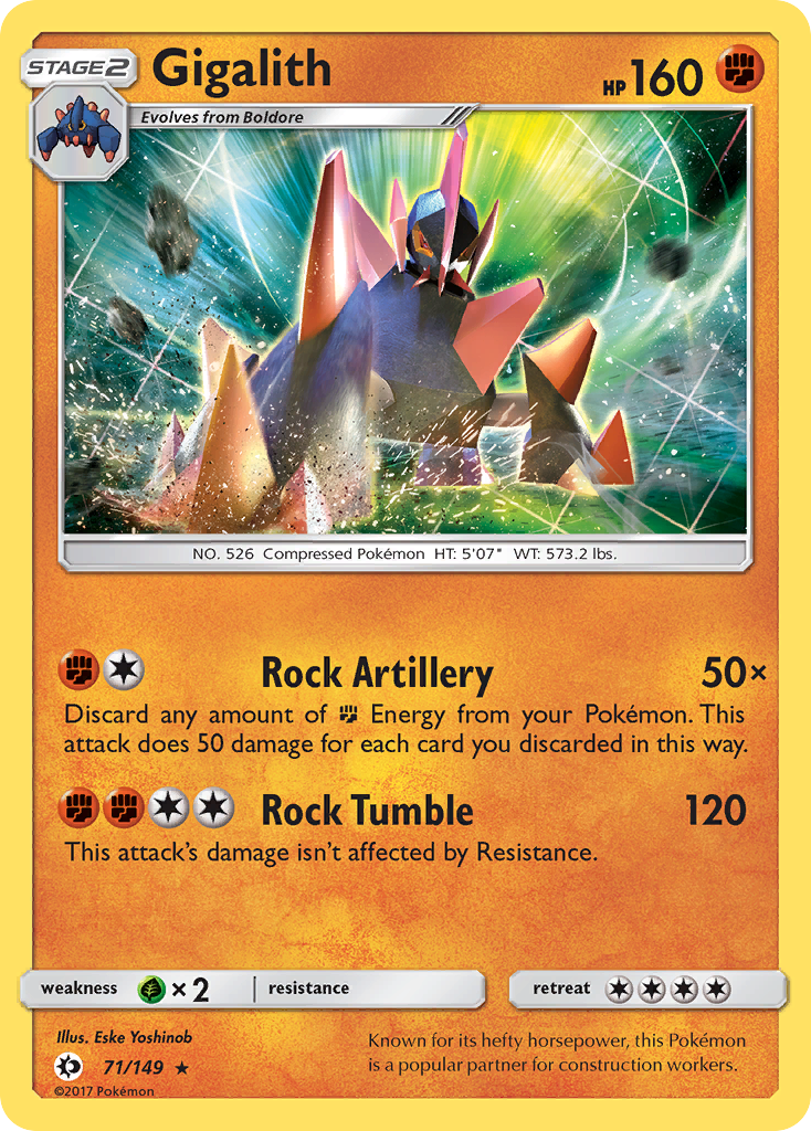 Gigalith (71) [SM Base Set] - Deck Out Gaming