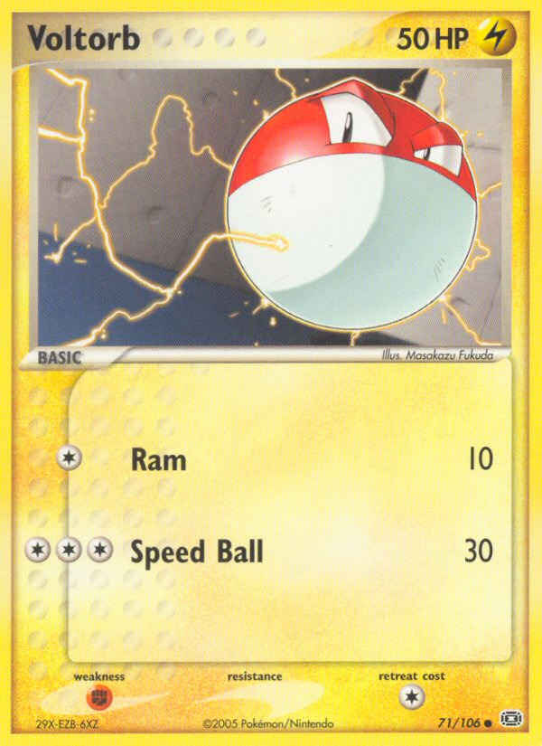 Voltorb (71) [Emerald] Reverse Holofoil - Deck Out Gaming